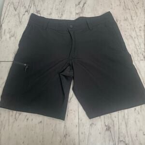 Magellan Outdoors Black Fish Gear Shorts Mens 34 Water Repellent Performance